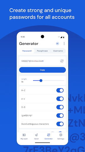 Bitwarden screenshot